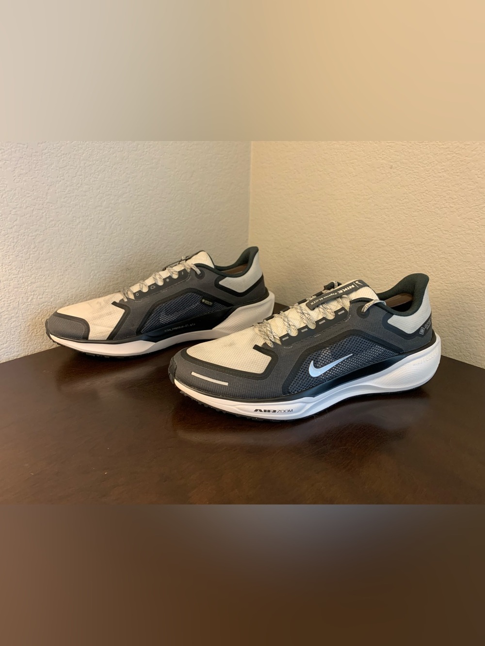 Nike Air Zoom Pegasus 41 GORE-TEX Grey Summit White FQ1356-002 Men's Size 14